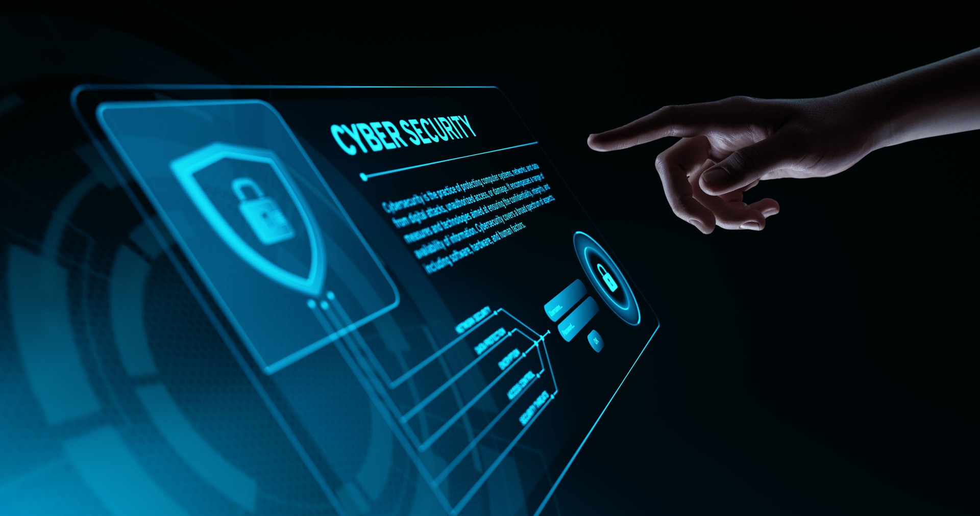 Cyber Security Data Protection Business Technology Privacy concept